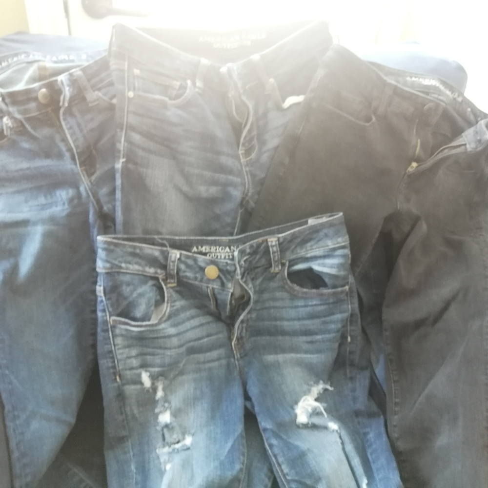 AE jeans, short length